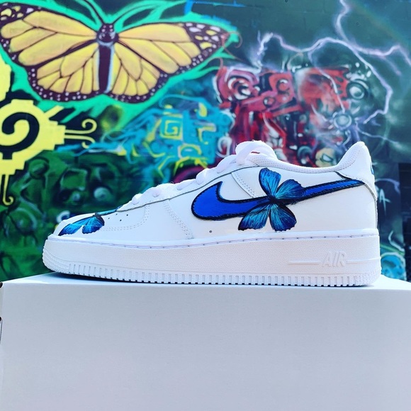 Brand new Nike Air Force 1 customs Size woman’s 8 - Picture 2 of 6